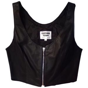 Genuine Leather Vest